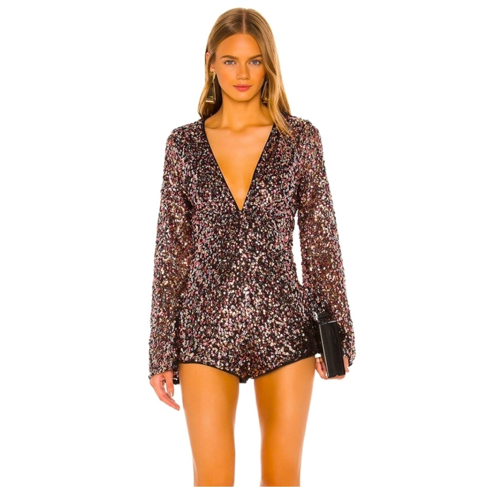 camila coelho Yarah Break metallic